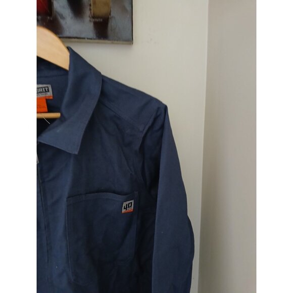 Duluth Trading 40 Grit Cotton Twill Shirt Jacket - Picture 3 of 9